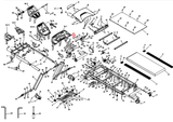 Spirit Fitness Ct800 Treadmill Hex Head Bolt M10 X 50L J013510P-Z2 & 6080053 - hydrafitnessparts