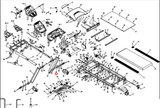 Spirit Fitness Ct800 Treadmill Right Upright Fixing Plate 6080021 - hydrafitnessparts