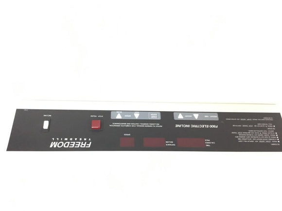 Spirit Freedom F800E Treadmill Display Console Panel - fitnesspartsrepair