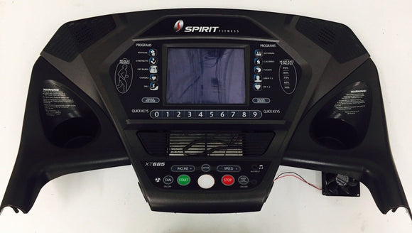 Spirit X Series - XT685 Treadmill Upper Display Console Control Board - fitnesspartsrepair