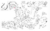 Sportart Fitness C520U C531U C532U Upright Bike Angle Adjust Lever C520U-46 - hydrafitnessparts