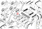 Sportsart 3108HR 1210 1210S 3106 3108 3110 Treadmill Left Keypad Support 3106-10 - hydrafitnessparts