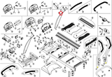 Sportsart 3108hr 1210 1210s 3106 3108 3110 Treadmill Right Support Piece 1210-15 - hydrafitnessparts