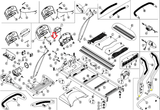 SportsArt 3108HR 1210 1210S 3106 3108 3110 Treadmill Safety Key Lanyard 1210-04A - hydrafitnessparts