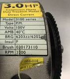 Sportsart 3108HR 3106 3108 3110 Treadmill DC Drive Motor with Flywheel 3106-42 - hydrafitnessparts