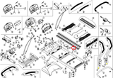Sportsart 3108HR 3106 3108 3110 Treadmill Treadbelt Guide Assembly 3106-22 - hydrafitnessparts
