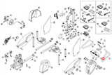 Sportsart 8003 8007 Elliptical Center Handlebar 8003-09 - hydrafitnessparts