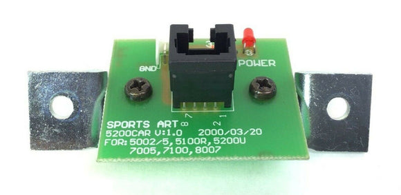 SportsArt E8300 Elliptical Heart Rate Pulse Board with Bracket 8300-102 - hydrafitnessparts