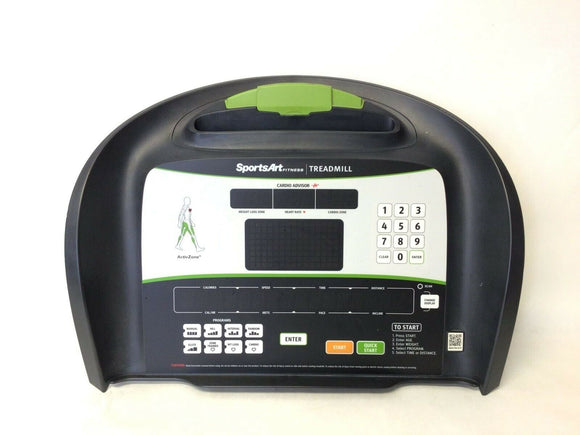 Sportsart T615 Treadmill Display Console Panel MFR-A801613 T615-701 or T615-702 - hydrafitnessparts