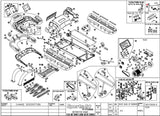 Sportsart T630 T650 T652 T650me Treadmill Bandlebar to HTR Board Wire T630-106 - hydrafitnessparts