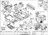 SportsArt TR30 T650 T650M T650ME Treadmill Left Short Handlebar T630-43 - hydrafitnessparts