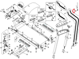 SportsArt Treadmill Magnetic Safety Key Lanyard 1200-02 - hydrafitnessparts