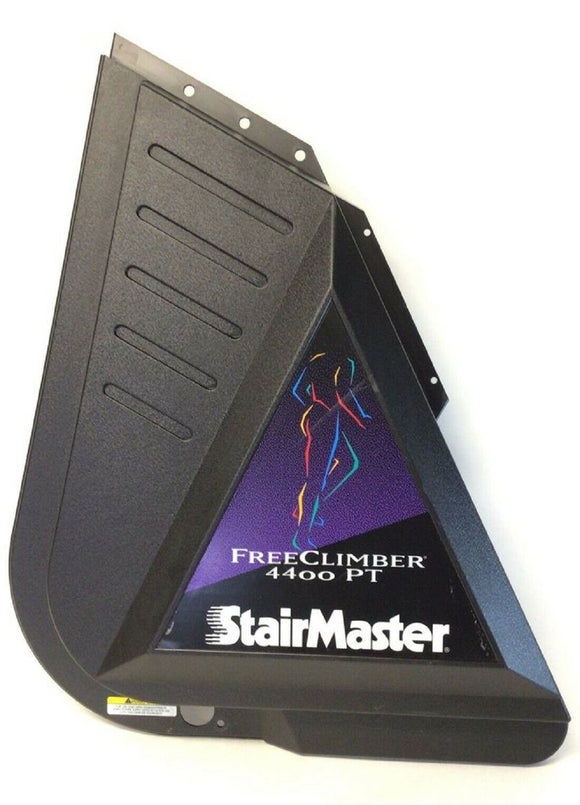 Stairmaster Stepper Step Left Lower Cover Black MFR-21513 or SM27058-06 - hydrafitnessparts