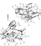 Star Trac 9-9021 E-TRe Treadmill DC Drive Motor With Mount 715-3681 - fitnesspartsrepair