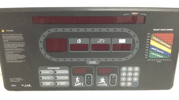 Star Trac 9-9021 TR1800 Treadmill Display Console Panel 715-3845 ASR-D55FU-4H - fitnesspartsrepair