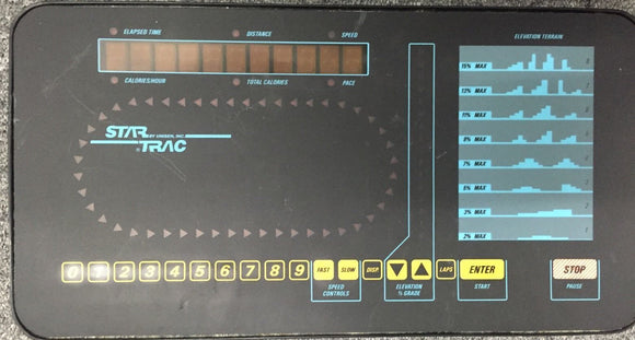 Star Trac By Universal Upper Display Console Panel Treadmill 3000 - fitnesspartsrepair