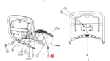 Star Trac E-TCi Treadclimber Treadmill Magnetic Safety Key Lanyard 715-3963 - hydrafitnessparts