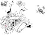 Star Trac Stationary Bike Pulley Idler with Mounting Bracket 718-1095 - hydrafitnessparts