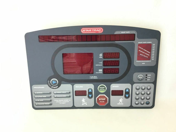 Star Trac Susapo Treadmill Display Console Panel 715-3593 - fitnesspartsrepair
