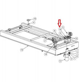 Star Trac TR7700 TR4200 TR 7600 Treadmill Elevation Assembly 715-3364 - fitnesspartsrepair