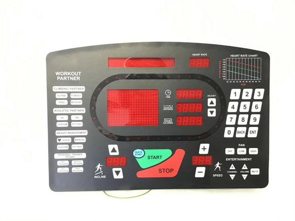 Star Trac Treadmill Display Console Electronic Board 715-3521 050-1808 - fitnesspartsrepair