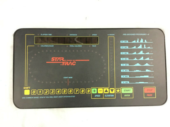 StarTrac ST2000 Treadmill Upper Display Console Assembly - fitnesspartsrepair