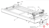 StarTrac Treadmill Elevation Shoulder Screw Set 110-0711 or 120-3029 or 120-3030 - hydrafitnessparts