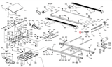 Sunny Health & Fitness SF-T7718 Treadmill Left Side Rail Bottom Cover C23 - hydrafitnessparts