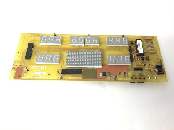Trimline 7600.1 7600SS Treadmill Display Console Electronic Panel Board QQ2094 - fitnesspartsrepair