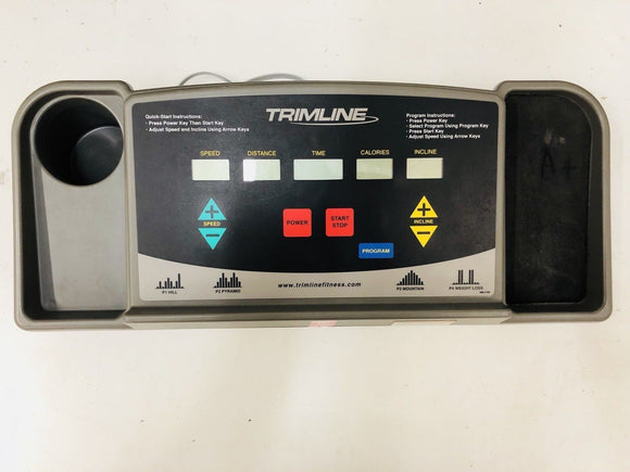 Trimline Schwinn Treadmill Display Console Overlay Electronic Circuit Board - fitnesspartsrepair