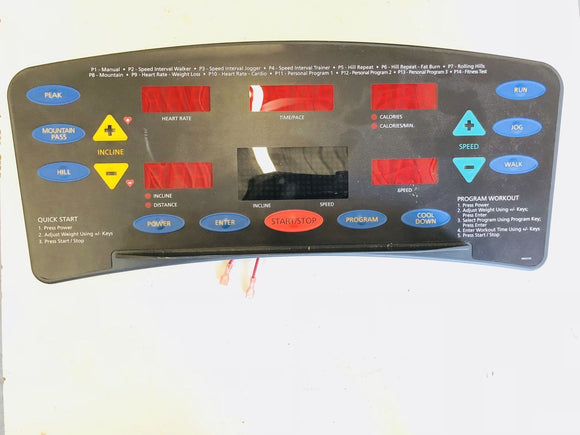 Trimline - T360 Residential Treadmill Display Console 100287 - fitnesspartsrepair
