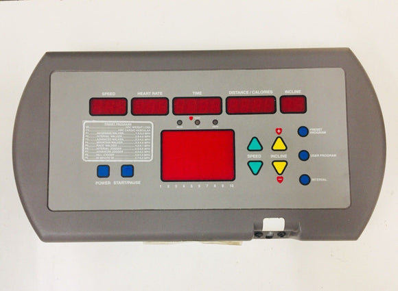 Trimline Treadmill 4600 Display Console Panel + Electronic Circuit Board - fitnesspartsrepair