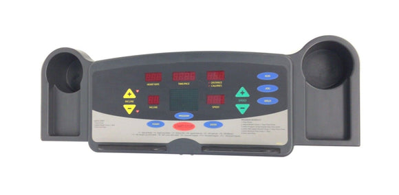 Trimline Treadmill Display Console Panel QQ2182 or KK2560 or KK2561 or 100292 - hydrafitnessparts