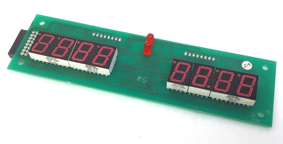 True 500SE/5 Treadmill Left Side Console Circuit Board with 7 Segment Upper - hydrafitnessparts