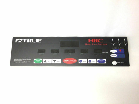 True Fitness 450 HRC Treadmill Display Console Panel 00242102 DN81T-2H or D99290230 - fitnesspartsrepair