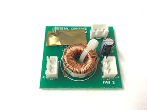 True Fitness CS5.0 CS3.0 Treadmill Fan Circuit Board MFR-ASR-IBH3T-2A 00527500 - hydrafitnessparts