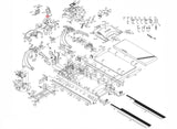 True Fitness CS650 - TCS650A Treadmill High Density Cable 50pin 550mm 90592400 - hydrafitnessparts