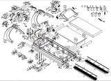 True Fitness CS800 CS6.0 CS8.0 TCS900 Treadmill Motor Insulator Mount 9C470800 - hydrafitnessparts