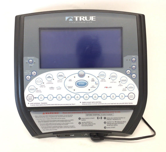 True Fitness CS800 Treadmill Display Console Assembly 7C11NTCSW - hydrafitnessparts