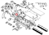 True Fitness CS800 Treadmill Drive Motor W/Flywheel KSP082 or XM-269 or 9CT8001 - hydrafitnessparts