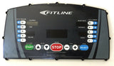 True Fitness Fitline T100 Treadmill Display Console Panel ASM-DGFAT-2C - hydrafitnessparts