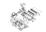 True Fitness PS - 75 Folding Treadmill Rear Idler Roller 7FT45082 - fitnesspartsrepair