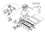 True Fitness PS100 PS300 PS900 LC1100 CS200 Treadmill Bolt M10-1.5x100mm 9PS0074 - hydrafitnessparts