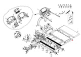 True Fitness PS100 PS300 PS900 LC1100 CS200 Treadmill Rear Idler Roller 9PS0056 - hydrafitnessparts