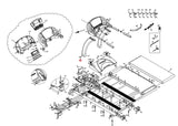 True Fitness PS100 PS300 Treadmill Lower Control Wire Harness 9RT0004 - hydrafitnessparts