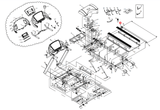 True Fitness PS75 07-75ps1285I Treadmill Front Drive Roller 9FT45079 - hydrafitnessparts