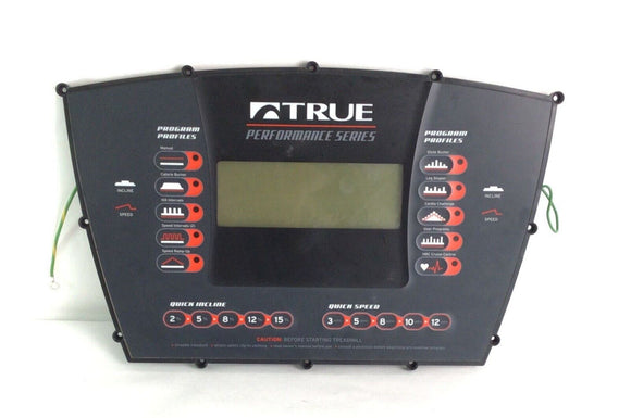 True Fitness PS75 Treadmill Display Console Panel with Circuit Board 9PST0075 - hydrafitnessparts