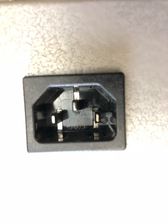 True Fitness PS800 Treadmill Power Socket Inlet Entry Plug In - fitnesspartsrepair