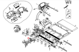 True Fitness PS900 TPS900-4 Treadmill Incline Pivot Screw With Pin 9PS0065 - hydrafitnessparts