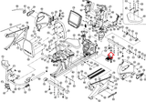 True Fitness Recumbent Bike Allen Head Screw M6-1.0x55mm 9CS80108 - hydrafitnessparts